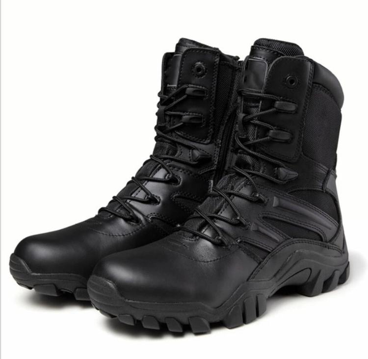 Men Suede Leather Tactical Boots Combat Sandy Desert Boot